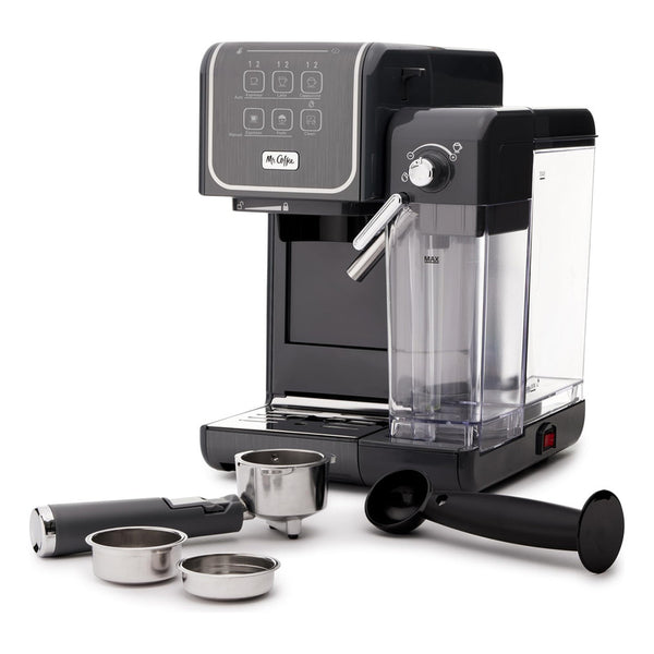 Cafetera Mr Coffee One Touch Para Espresso Capuchino Y Cafe Con Espumador