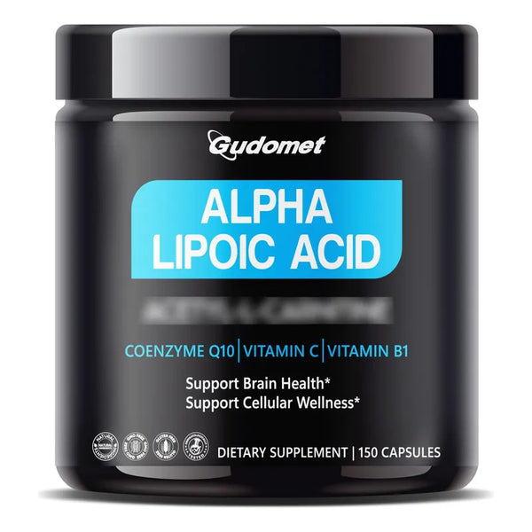 Ácido Alfa Lipoico 800 Mg Coq10 Y Vitamina C Para Salud Cerebral