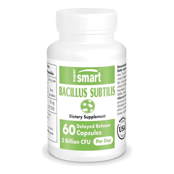 Bacillus Subtilis Supersmart Probiótico Espora Alta Potencia Digestión Mejorada