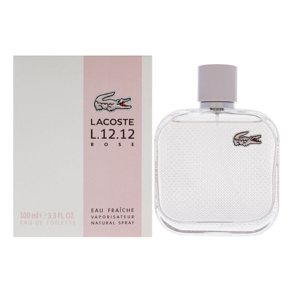 Perfume Lacoste Eau De L.12.12 Rose Eau Fraiche Elegancia Y Frescura