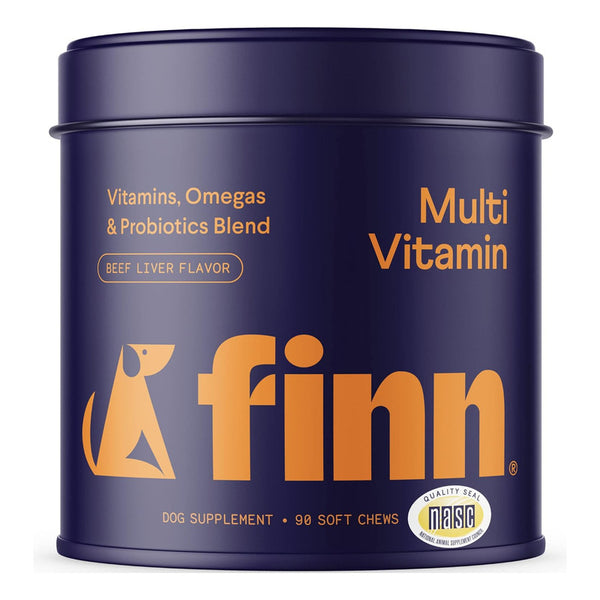 Multivitamínico Diario Para Perros Con Omega-3 Y Probióticos