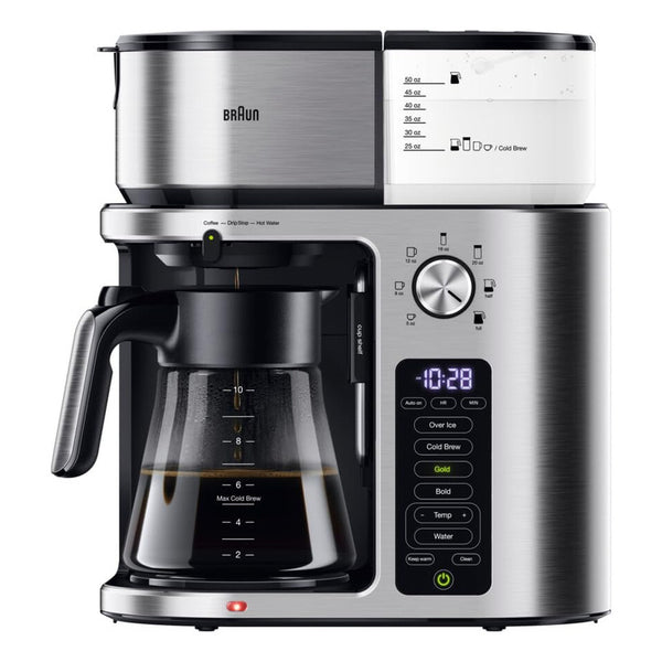 Cafetera Braun Multiserve Plus Kf9370si 10 Tazas Con Brewchoice