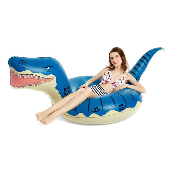 Flotador Inflable Dinosaurio T-Rex Jasonwell para Niños y Adultos Piscina Playa