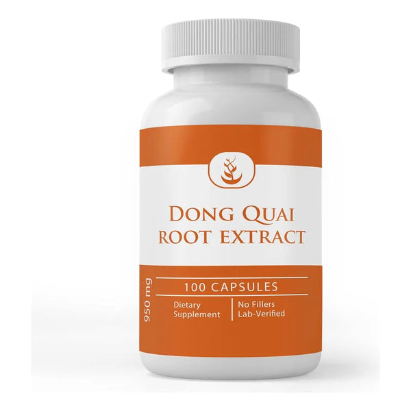 Extracto De Raíz De Dong Quai Puro 100 Cápsulas Producto Natural