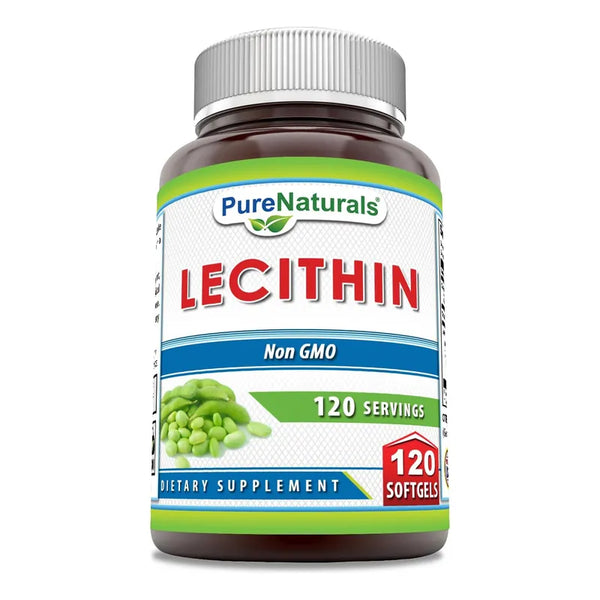 Capsulas Blandas Lecitina Alta Potencia 1200 Mg 120 Unidades