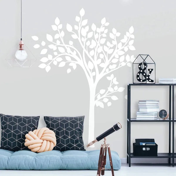 Calcomanías De Pared RoomMates Gigantes Con Árbol Blanco Despegar Y Pegar