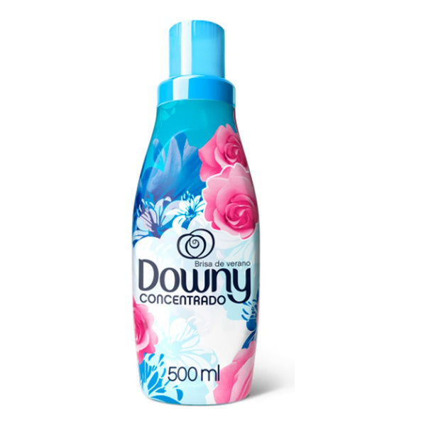 Suavizante Downy Brisa De Verano Concentrado 500 Ml Suavidad Y Fragancia Duradera