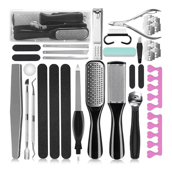 Kit De Pedicura Profesional De 36 Piezas Cuidado Completo