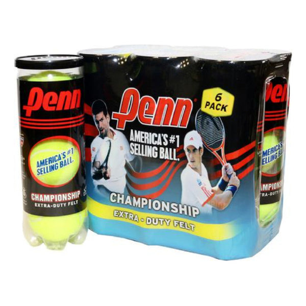 Pelotas Bolas De Tennis Head Penn Pack 6 Total 18 Pelotas Durable Y Resistente