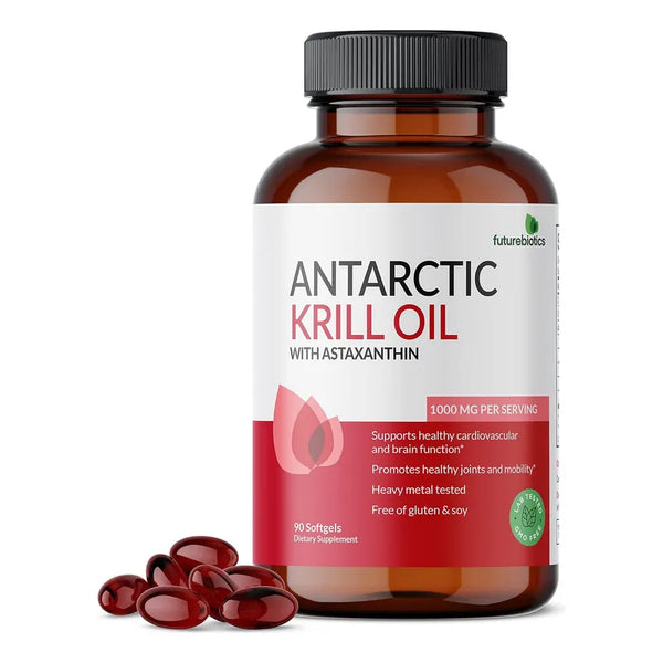 Aceite De Krill Antartico Omega 3s Epa Dha 90 Capsulas Premium