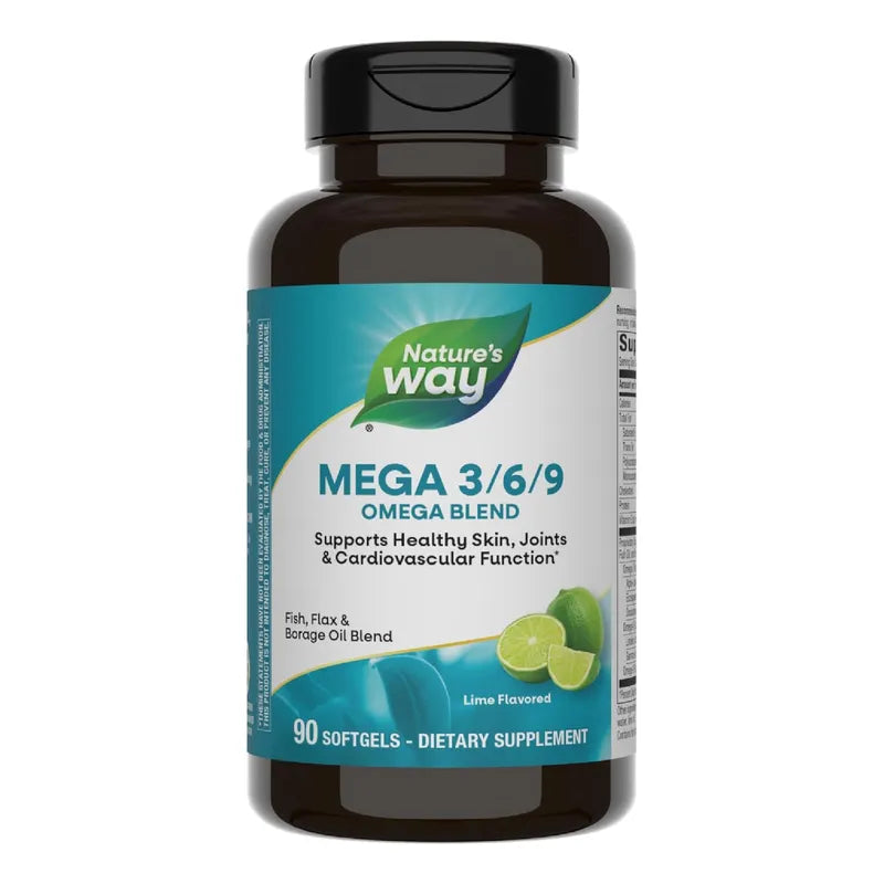 Omega 3 6 9 Nature's Way Aceites Para Una Salud Óptima Con Sabor A Lim ...
