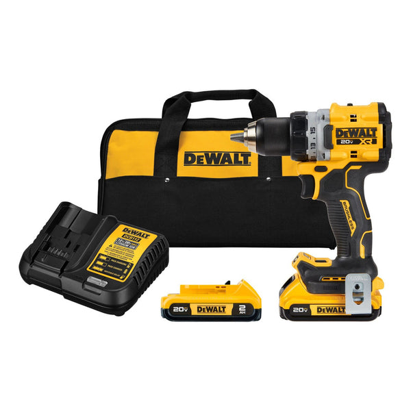 Taladro Destornillador Inalámbrico Dewalt 20V Max XR Compacto y Potente
