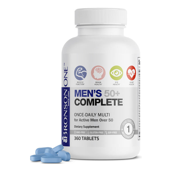 One Daily Multivitaminico Completo Hombre 50 Mas 360 Tabletas