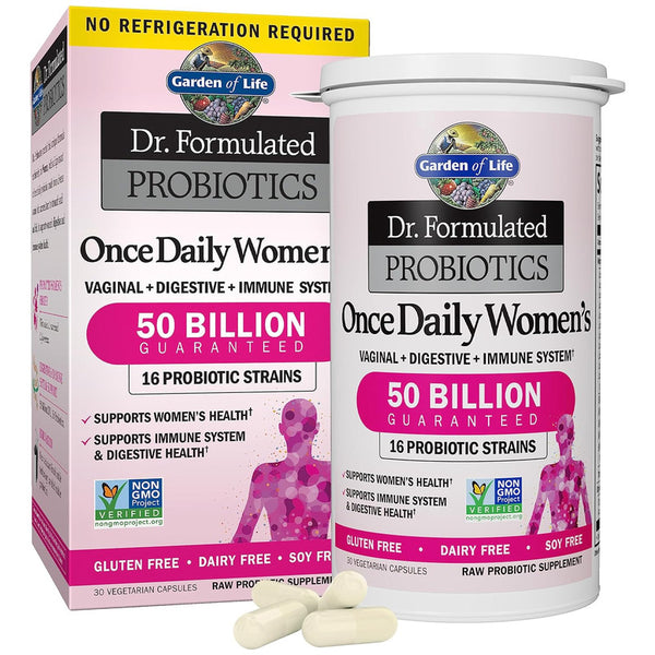 Probióticos Mujeres 50 Billones Ufc Garden Of Life Cápsulas Salud Digestiva