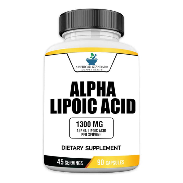 Acido Alfa Lipoico 1300 Mg Vegano Antioxidante 90 Capsulas