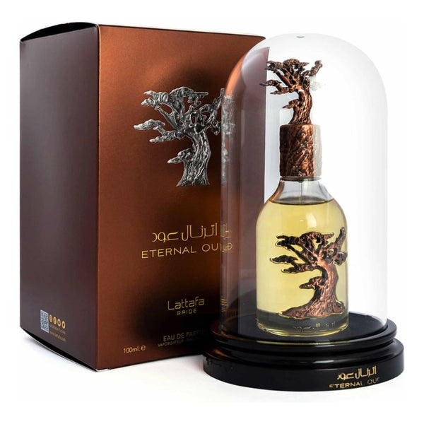 Lattafa Eternal Oud Perfume Unisex Ámbar De Larga Duración Con Notas Exóticas