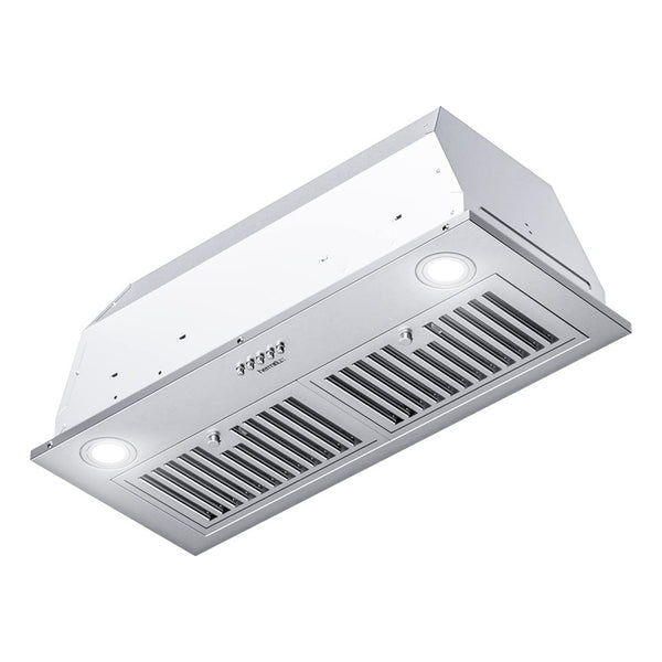 Campana Extractora Hermitlux 30 Cm Acero Inoxidable Succión Potente LED