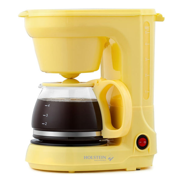 Cafetera Holstein Housewares Compacta Para 5 Tazas Color Verde Azulado