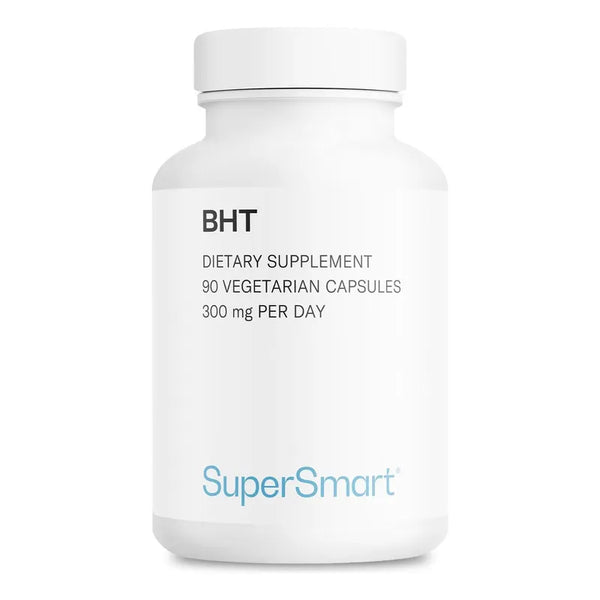 Bht 300 Mg Potente Antioxidante Inmunológico Y Antiedad 90 Cápsulas