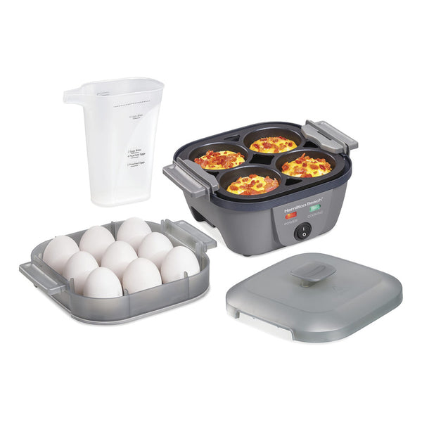Hervidor Electrico Para Huevos Hamilton Beach 6 En 1 Cocina Versatil Sin Complicaciones
