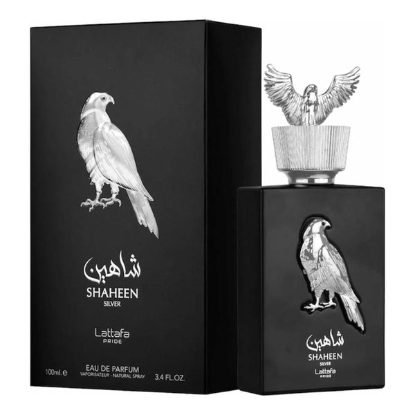 Lattafa Shahen Silver Perfume Unisex Con Notas De Bergamota Y Almizcle