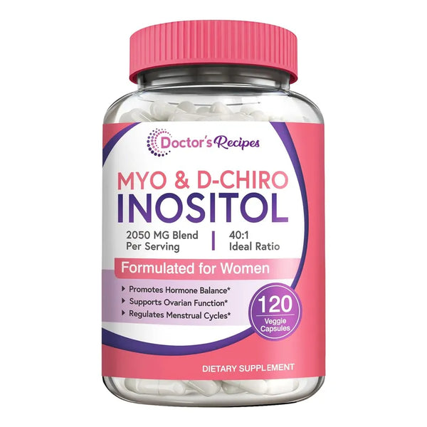 Cápsulas De Inositol 2050mg Equilibrio Hormonal Salud Femenina
