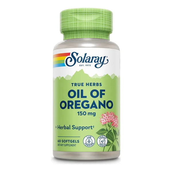 Capsulas Blandas Aceite Oregano 150 Mg Apoyo Digestivo Vegano