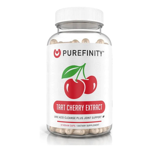 Capsulas De Cereza Acida Extracto Crudo 3000 Mg Apoyo Articulaciones