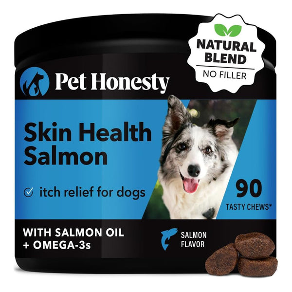 Aceite De Salmón Natural Omega 3 Para Perros Saludables Suplemento Masticable De Pet Honesty