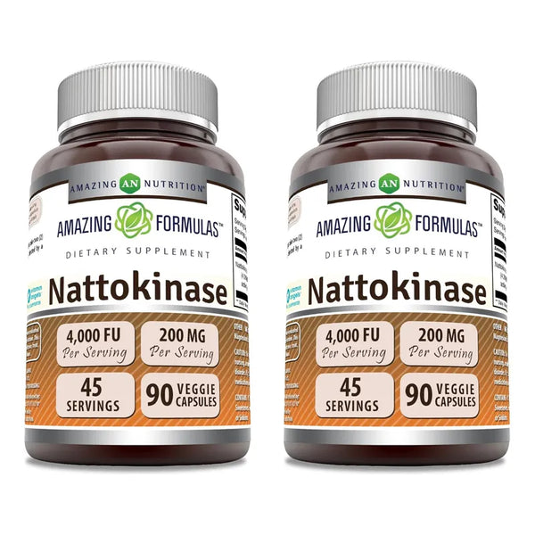 Capsulas Vegetales De Nattokinase 100mg Mejora Circulacion Sin Gluten