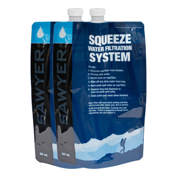 Bolsa Comprimible Para Filtración De Agua Sawyer Paquete De 2 Unid