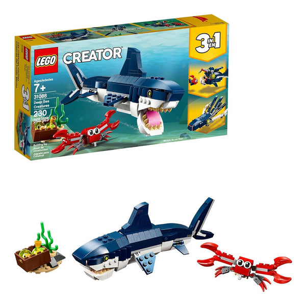 Lego Creator 3 En 1 Criaturas Marinas Set De Construcción Para Niños