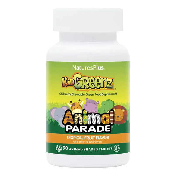 Animales De Parade Kidgreenz Superfood Para Niños Con Sabores Tropicales