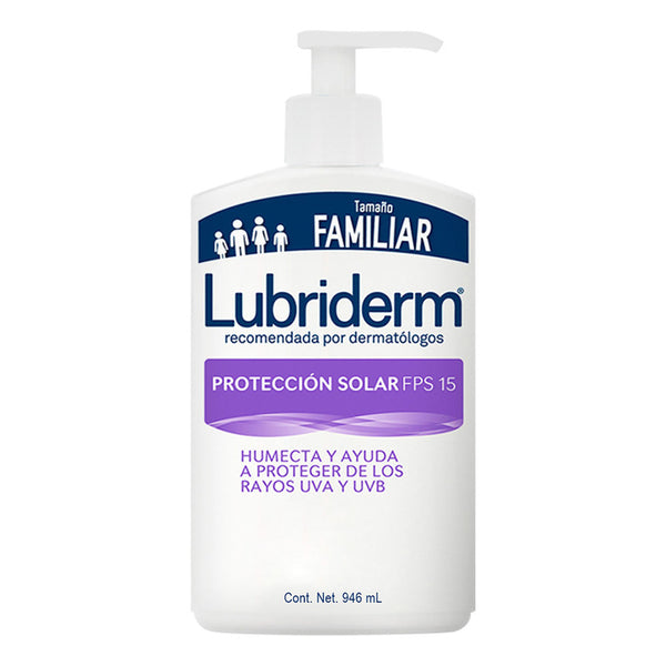 Lubriderm Protección Solar 946 Ml Loción Solar Para Piel Saludable E Hidratada