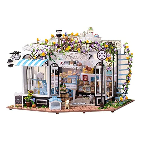 Miniatura Joy House Kit Casa De Mascotas Diy Manualidades Para Adultos