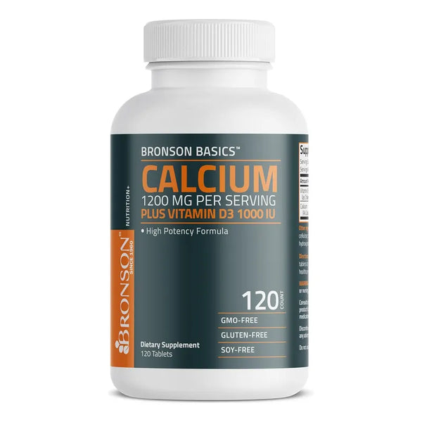 Calcio 1200 Mg Vitamina D3 1000 Ui 120 Tab Alta Potencia