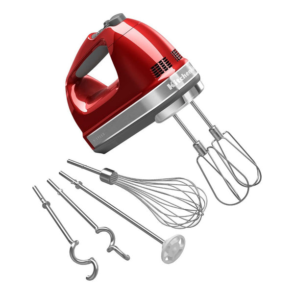 Kitchenaid Batidora Manual Digital 9 Velocidades Accesorios Turbo Beater