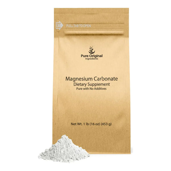 Carbonato De Magnesio Puro 454 G Suplemento Natural Multiusos