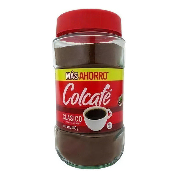 Colcafé Café Instantáneo 250 G Sabor Auténtico y Rapidez