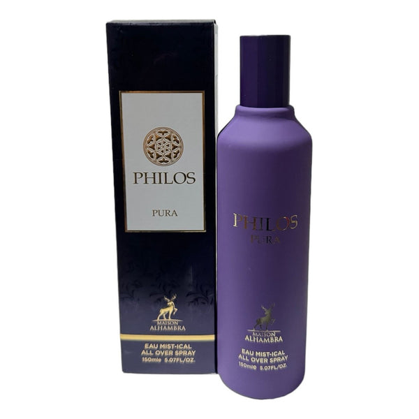 Perfume Maison Alhambra Philos Pura Body Spray 150ml Elegancia Y Sofisticación