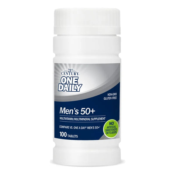 Tabletas Diarias Hombres 50 Años One Daily 100 Unidades