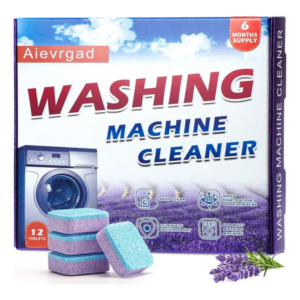 Tabletas Limpiadoras Para Lavadoras Paquete 12 Uso Carga Fro