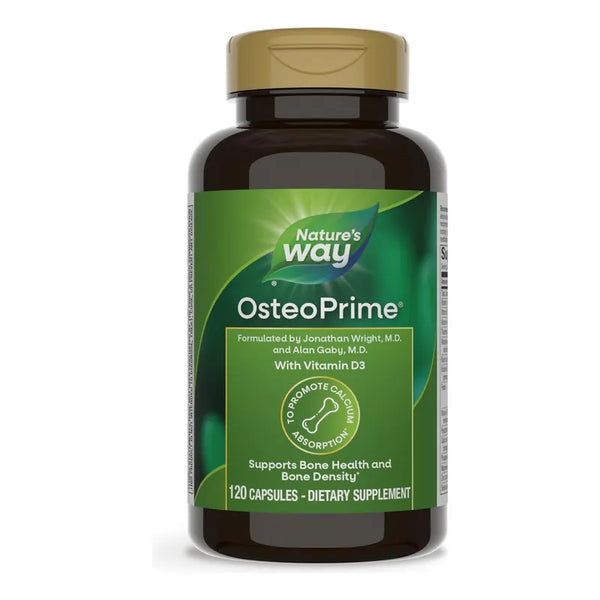 Capsulas Para Salud Osea Y Densidad 120 Unidades De Natures Way