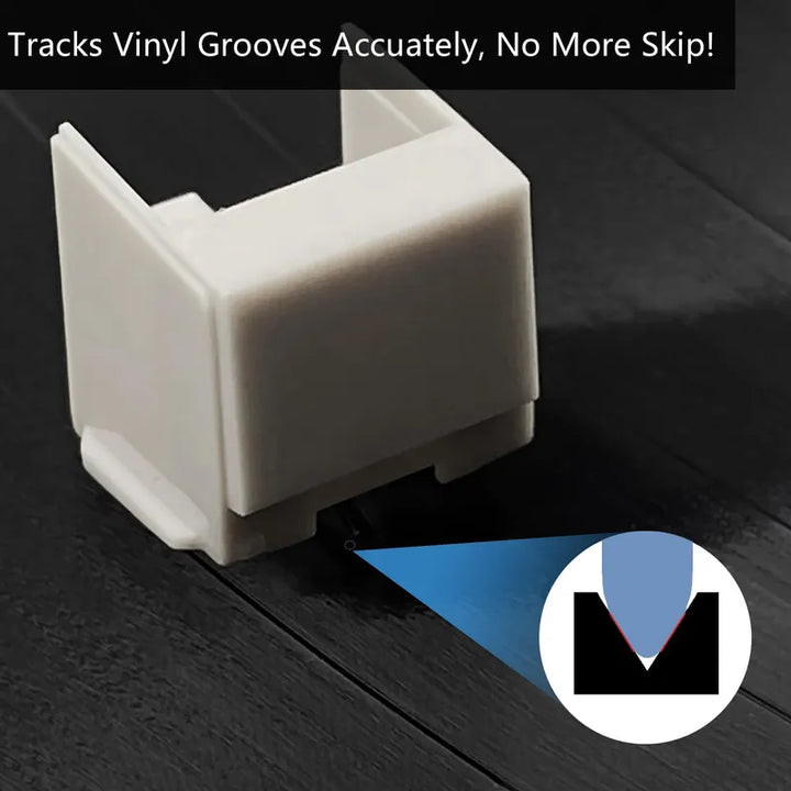 Agujas De Repuesto Para Tocadiscos Cónico At-lp60 At-lp60usb - Imagen 4