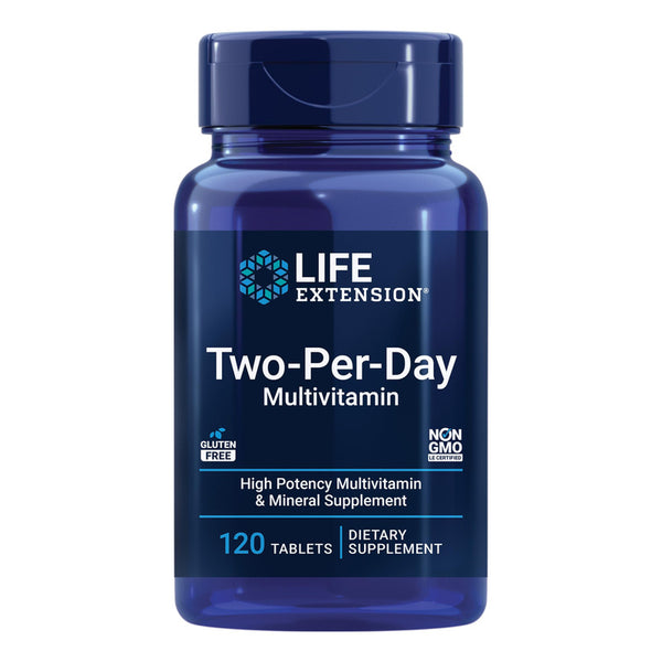 Life Extension Suplemento Multivitamínico Potente 120 Tabletas Sin Gluten