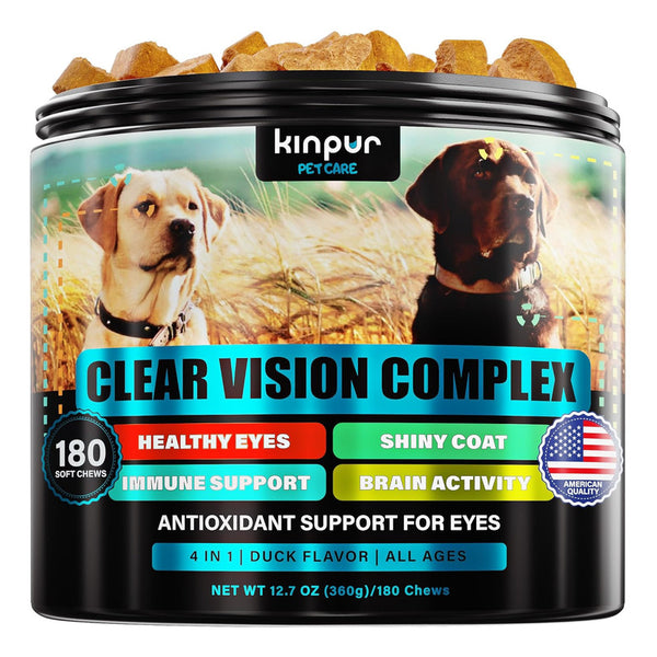 Suplemento Ocular Vitaminas Vision Para Perros SOMOS IMPORTACIONES GOLD 180 Tabletas