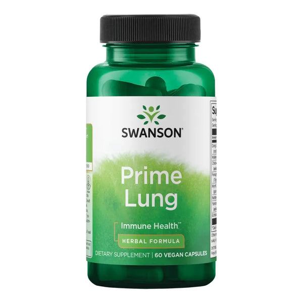 Cápsulas Vegetales Prime Lung 60 Unidades Para Apoyo Respiratorio