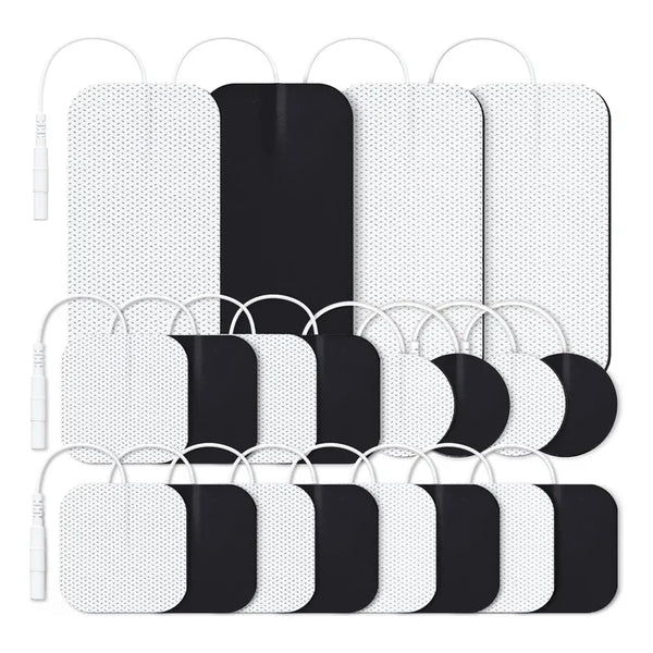 Masajeador Tens Set 20 Electrodos Reutilizables Para Dolor