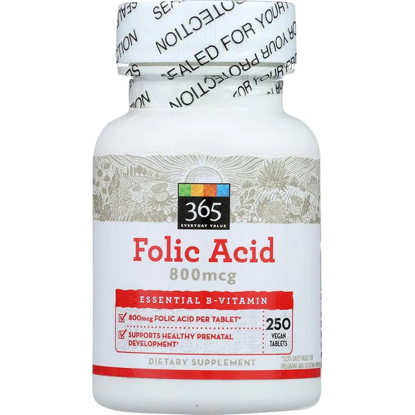 Acido Folico 800 Mcg 250 Capsulas Saludables Somos Importaciones