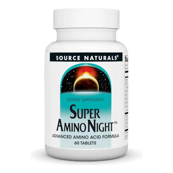 Aminoácidos Esenciales Nocturnos 60 Tabletas Energía Y Recuperación